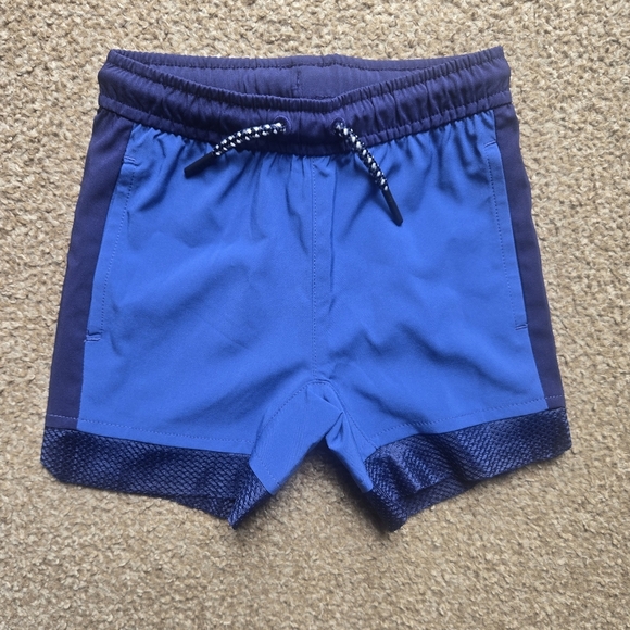 Hanna Andersson Blue Run Around Kids Shorts - Picture 1 of 5